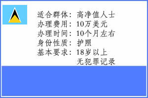 圣卢西亚护照移民